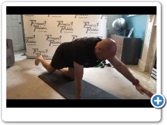 Pilates 10 min video covering floor exercises and stretches